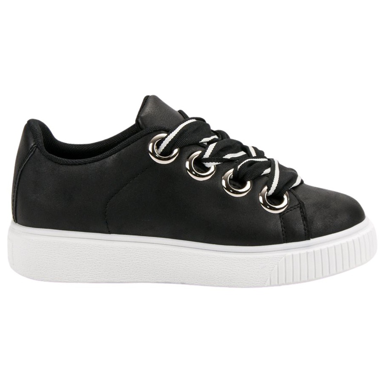 Sportschuhe mit Glitzer schwarz