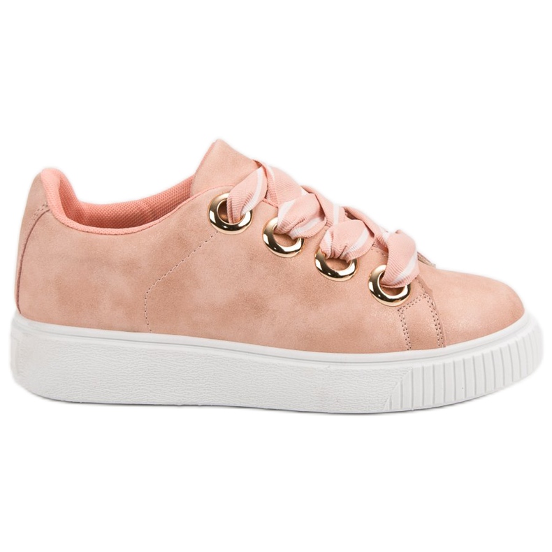 Sportschuhe mit Glitzer rosa