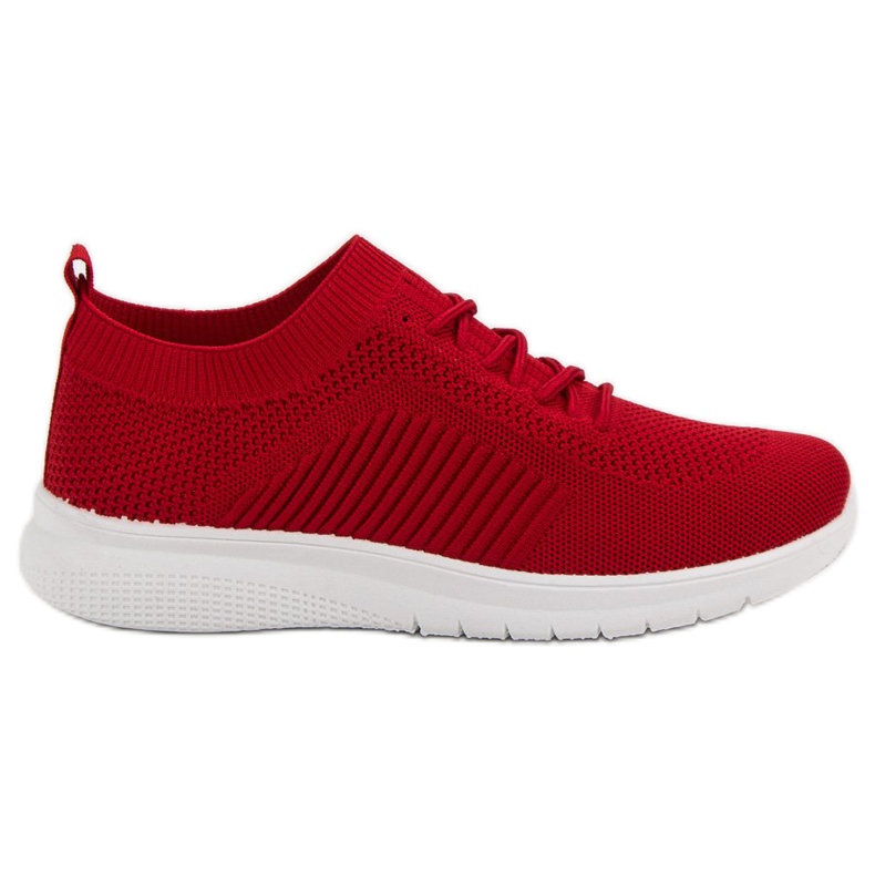 Primavera Leichte Textilschuhe rot