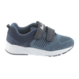 American Club American CA05 marineblaue Sportschuhe mit Klettverschluss