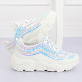 Weiße Sportschuhe LA52P White II-GAT