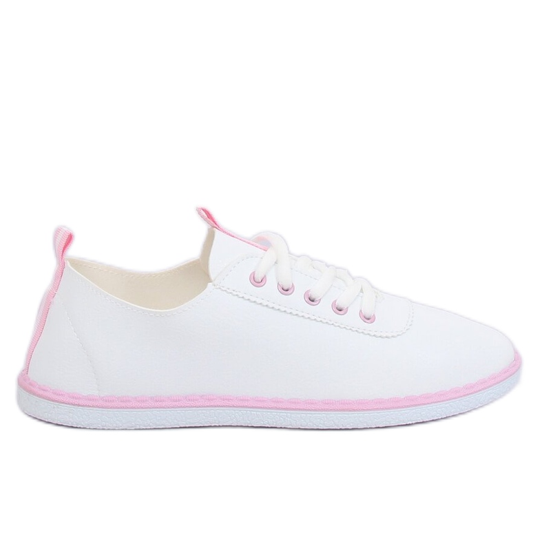 Damen-Sneaker weiß und rosa XJ-2918 Pink