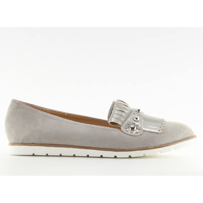 Mokassins für Frauen grau DM30P Grey II-GAT