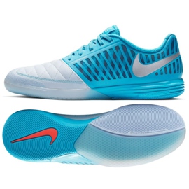 Hallenschuhe Nike Lunargato Ii Ic M 580456-404 mehrfarbig blau
