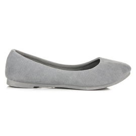 Seastar Bequeme Ballerinas grau