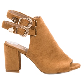 Erynn Elegante Sandalen braun