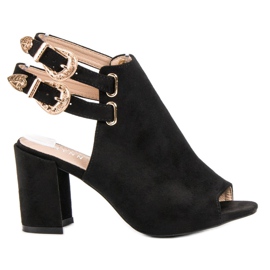 Erynn Elegante Sandalen schwarz