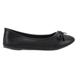 Evento Schwarze Ballerina mit Schleife