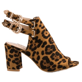 Erynn Elegante Sandalen braun