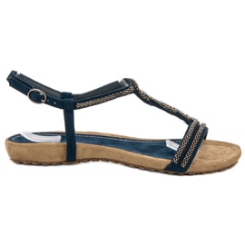 Corina Lässige Sandalen blau
