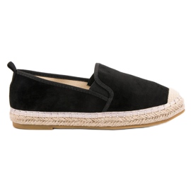 Fama Schwarze Slipper