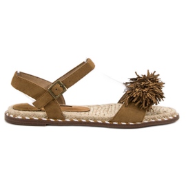 Corina Kamel Sandalen braun