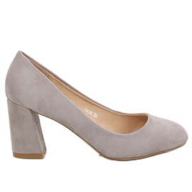 Pumps am grauen Pfosten 7436 Grey