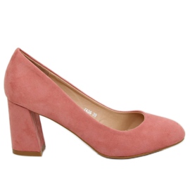 Pumps am rosa Pfosten 7436 Pink