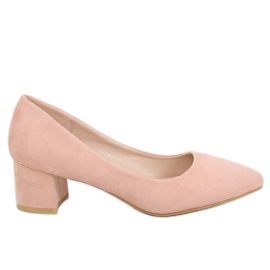 Pumps mit niedrigen Absätzen rosa G-136 Rosa