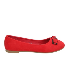 Rote Damen Ballerinas X-3 Rojo