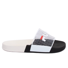 Schwarz Damen Hausschuhe schwarz ZD807 Black mehrfarbig