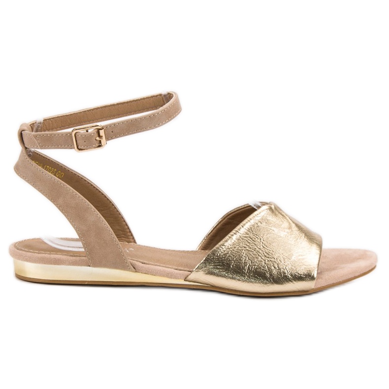 Lässige Vinceza Sandalen gelb