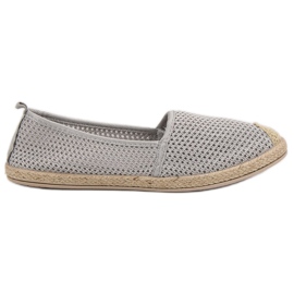 Seastar Graue Textil-Espadrilles