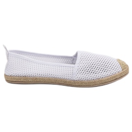 Seastar Weiße Textil-Espadrilles
