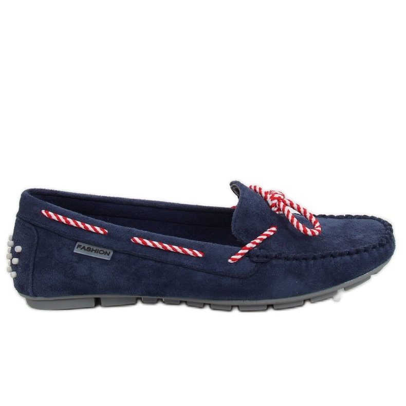 Marineblaue Loafer für Damen MH04 Navy navy blau