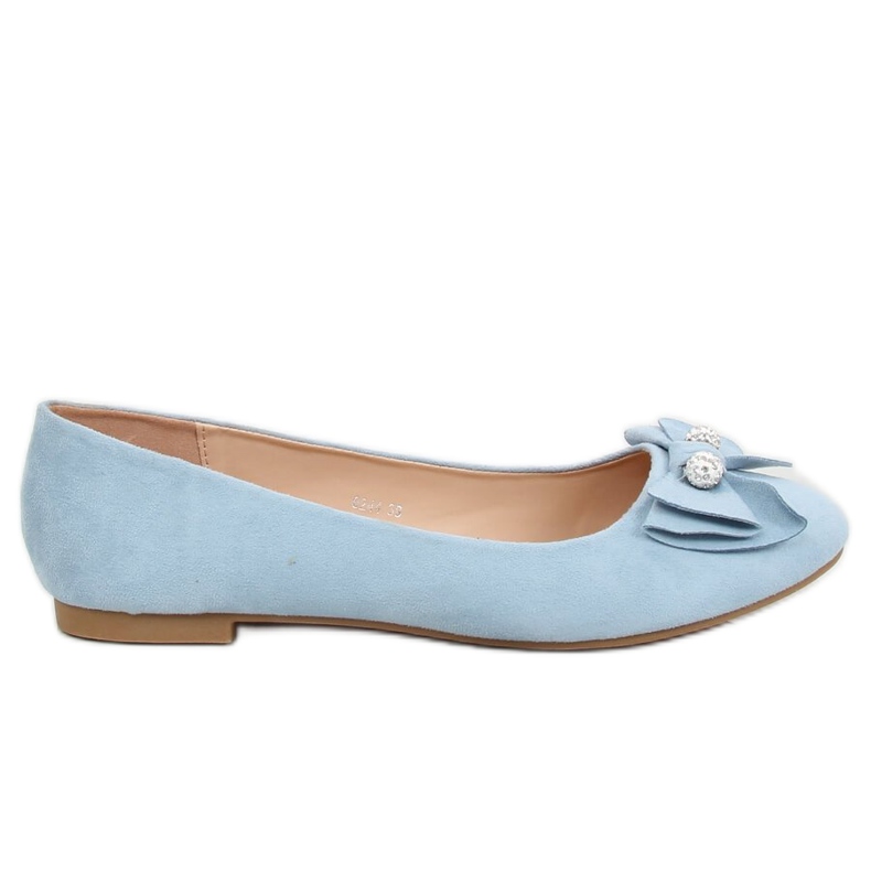 Blaue Damenballerinas 6244 Blau