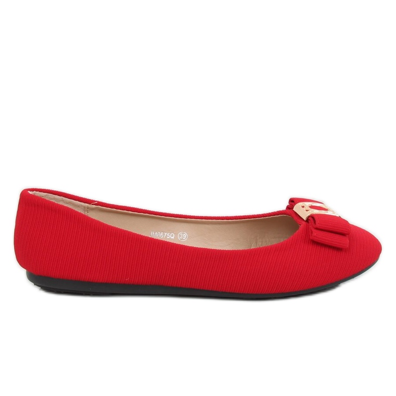 Rote Damenballerinas JM6675Q Rojo