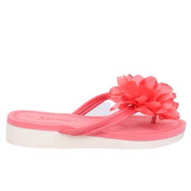 Flip-Flops mit Blumenrosa CK103 Coral