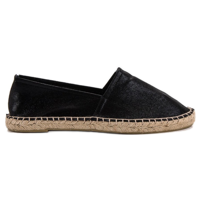 Cm Paris Textil-Espadrilles schwarz