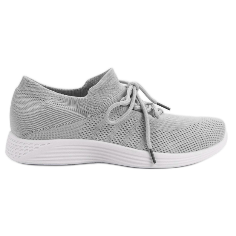 Textile Sportschuhe grau