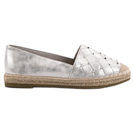 Lucky Shoes Espadrilles mit Jets grau