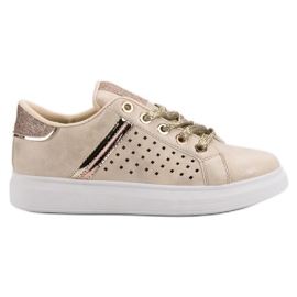 Modische Sportschuhe braun