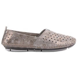 Kylie Damenschuhe aus Leder beige