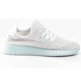 Adidas Deerupt Runner W Schuhe Weiß Grau One Mint mehrfarbig