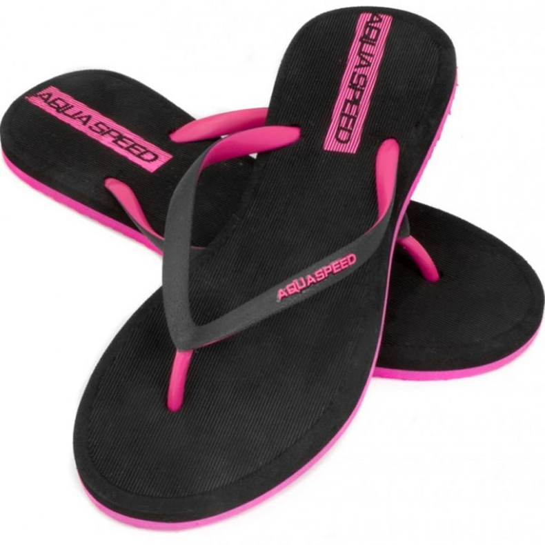 Damen Aqua-speed Genua Flip-Flops col. 37 schwarz