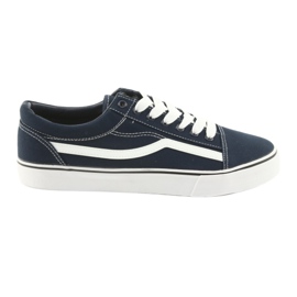 AlaVans Sneakers gebunden marineblau DK weiß navy blau