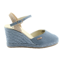 Big Star Espadrilles-Sandalen 274193 Blau
