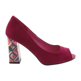 Wildlederpumps Sergio Leone 133 fuchsia rosa