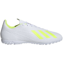 Adidas X 18.4 Tf M BB9414 Fußballschuhe weiß weiß