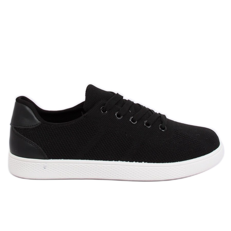 Schwarze schwarze Damen-Sneaker 7062-Y Black