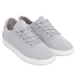 Graue Damen Sneaker 7062-Y Grau