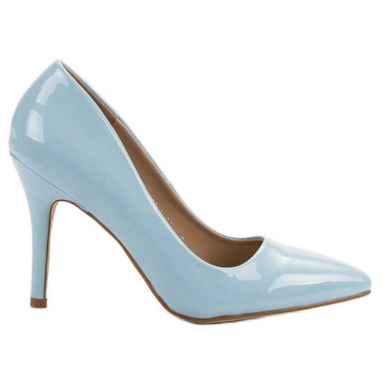 Lackierte Stifte blau