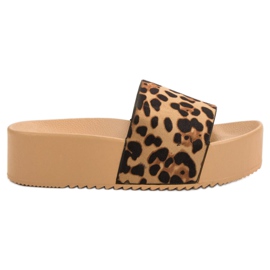 Anesia Paris Wildlederhausschuhe auf der Plattform braun