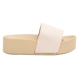 Anesia Paris Wildlederhausschuhe auf der Plattform braun