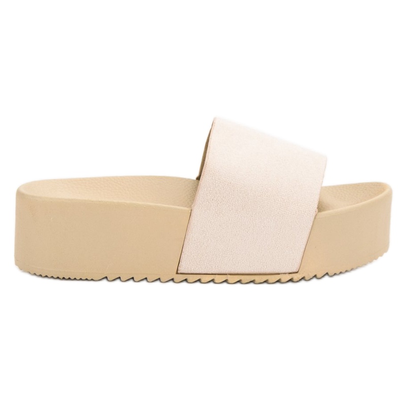 Anesia Paris Wildlederhausschuhe auf der Plattform braun