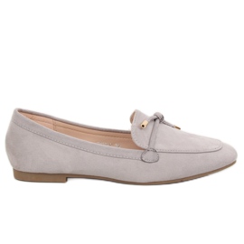 Grau Damen Slipper 7115-P Grau