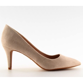 Pumps mit Stiletto-Absatz 539 Beige II-GAT