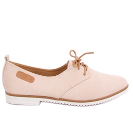 Beige-rosa Slipper für Damen 6907-BL Pink