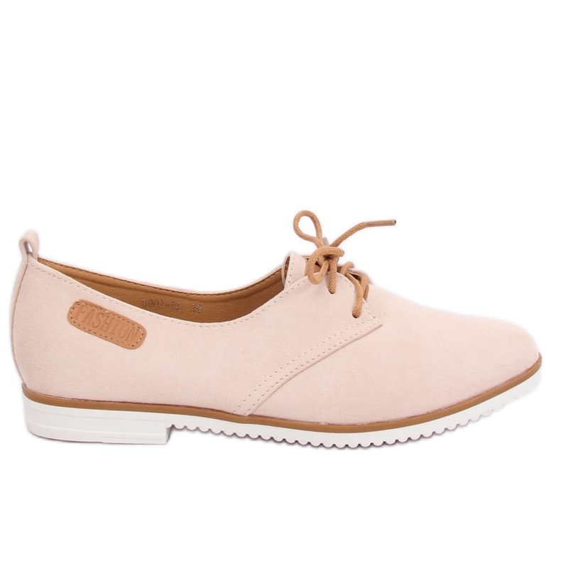 Beige-rosa Slipper für Damen 6907-BL Pink