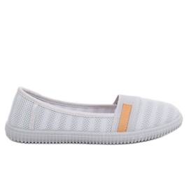 Graue Damen Ballerinas XJ-2959 Grau